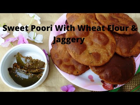 Meethi Poori with Jaggery | Healthy & Tasty Sweet Poori Recipe for Teej Festival