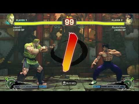 Ryukichikun [Fei] vs robin01 [Abel] HIROPON [Seth] SSF4 Japanese Ranked Matches - Xbox Live