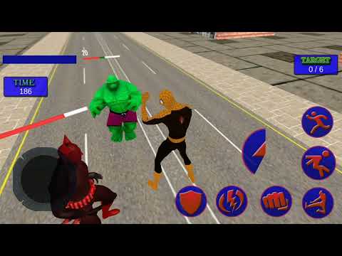 Spider Hero Vs Superhero & City Gangster #2 Spider Superhero City Rescue Missions  Android GamePlay
