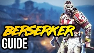 FOR HONOR: Berserker Moveset Guide! (Berserker Basics in For Honor)