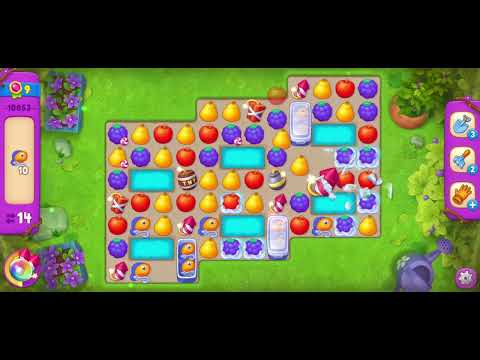 Super Hard Level 10853 ▪︎ no hacks, real play ☆ Gardenscapes by Anne