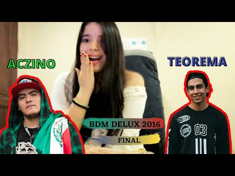 [REACCIÓN] ACZINO VS TEOREMA 2016 🙊🔥😱👀 / Suiling Alava