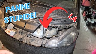 Smart 451 - Pompe de lave glace en panne