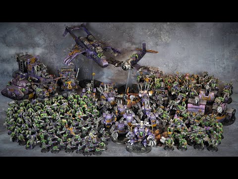 Warhammer World Record? Painting 220 Orks in just 7 days
