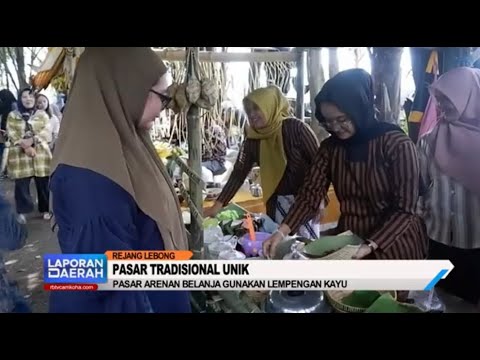 Belanja Pakai Lempengan di Pasar Arenan