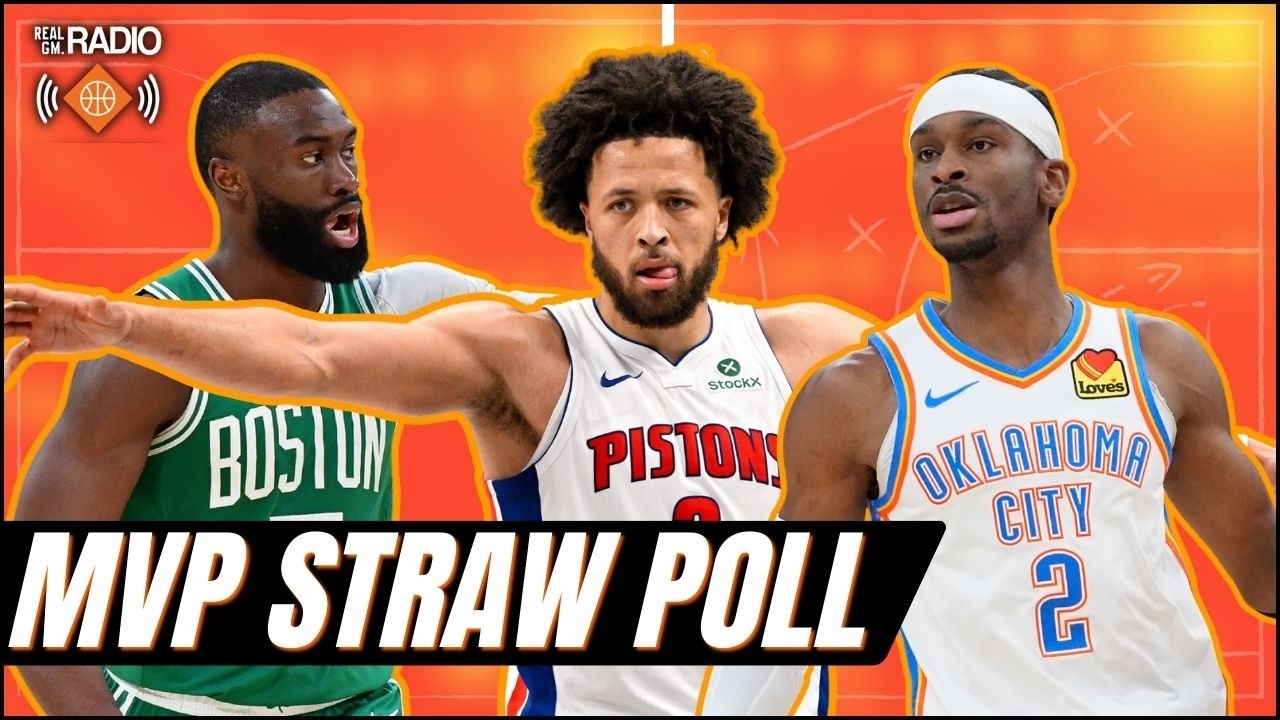 NBA MVP Straw Poll: Cade Cunningham CLOSING IN on Shai Gilgeous-Alexander and Nikola Jovic | RealGM