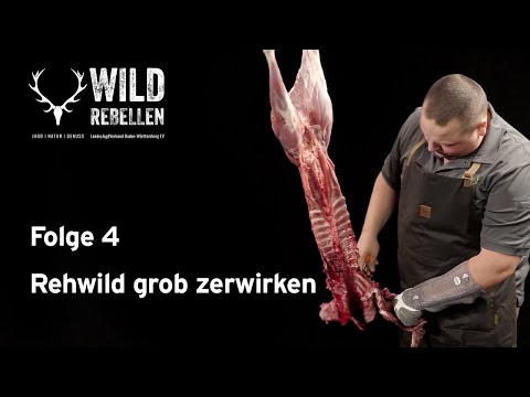 Tutorial Rehwild zerwirken (4/6): Grob zerwirken | Wildrebellen des LJV BW