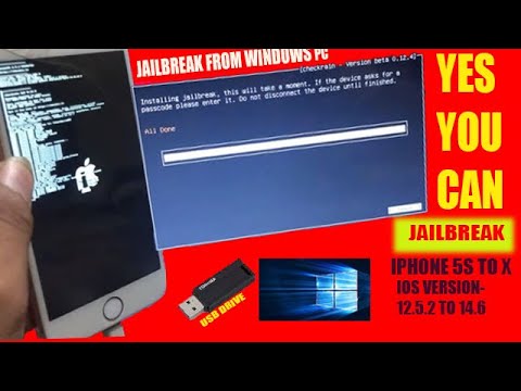 Jailbreak iOS 14.5| iOS 14.6| from windows pc