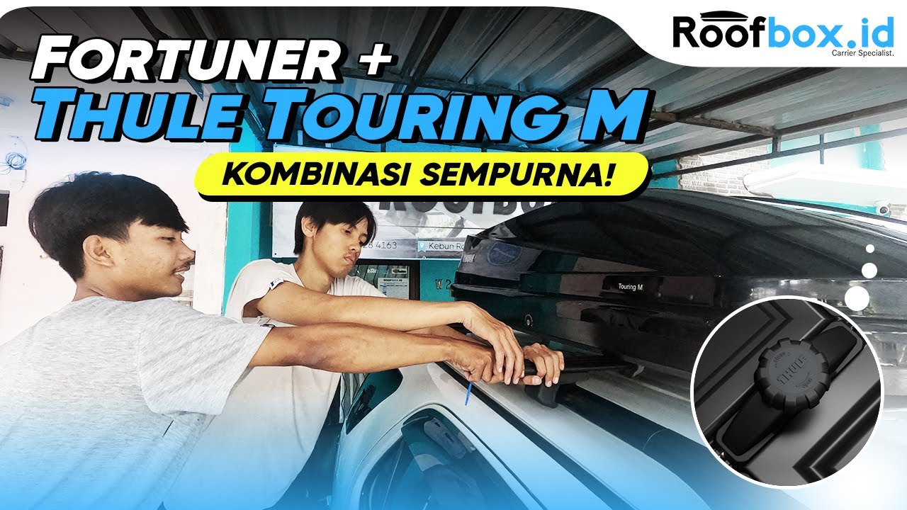 Pemasangan Roofbox #thule Touring M oleh roofbox.id