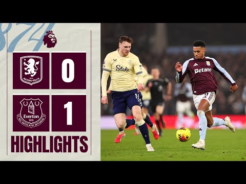 Aston Villa 0-1 Everton | Premier League Highlights