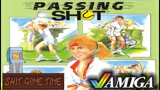 SHIT GAME TIME: PASSING SHOT (AMIGA - Contains Swearing!)