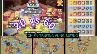 Sự kiện : Chiến Trường Vùng Sương | Top Heroes Mùa S2( Ngày 165)