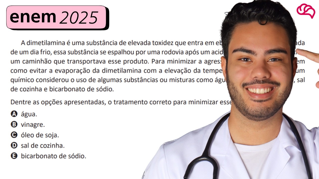 Resolução em Vídeo — Questão 121 ENEM 2025