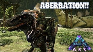 ARK ABERRATION - Basilisk, Rollrat and Bulbdog ( Ark Aberration Gameplay E1 )