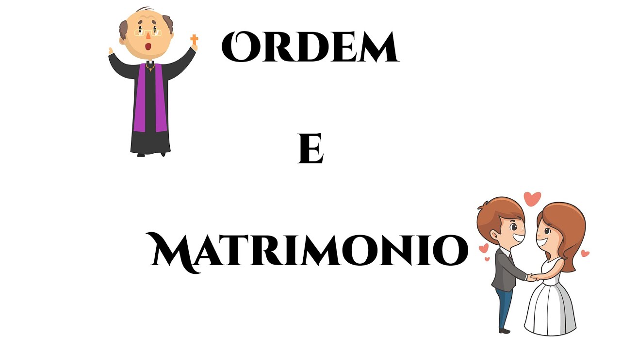 SACRAMENTOS ORDEM E MATRIMONIO | BRINCADEIRA | DESENHOS BÍBLICOS | CATEQUESE