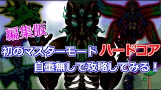 【Terraria】初マスターモードをハードコアで攻略！その洗礼を受ける!!?【テラリア】