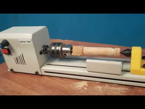 LEYMONN Mini Lathe ADV | Beads Polisher Machine | DIY Woodworking Wood Cutting Tool
