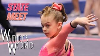 Whitney Bjerken | Level 8 State Gymnastics Meet | Beam Champion