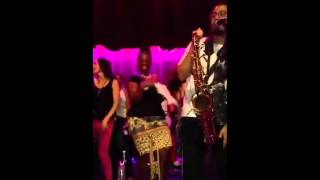 Shaking dat booty with Rebirth Brass Band