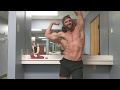 Epic posing routine physique update post workout
