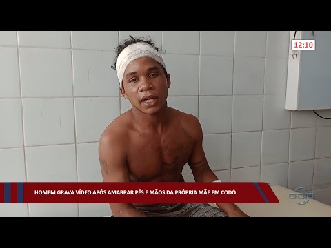 Homem grava vídeo após amarrar pés e mãos da própria mãe em Codó 16 09 2022