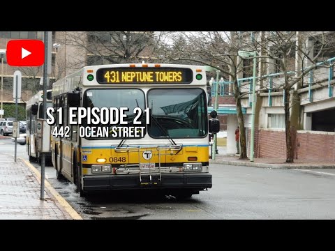 MBTA BUS - Riding Route 441/442 To Wonderland - Episode 21