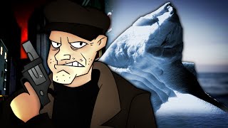 Cover art for The Guy That Killed Batmans Parents vs The Iceberg That Sunk The Titanic.