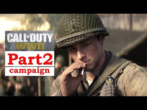 Call of Duty WW2 - Full game Walkthrough - Part 2: Operation Cobra [No Commentary]