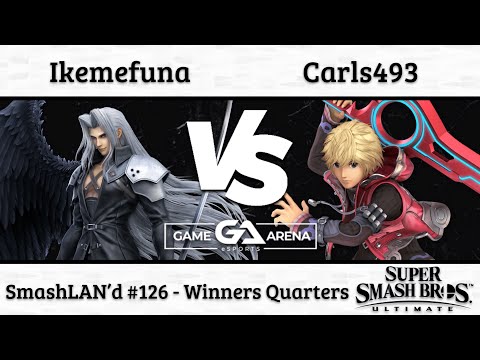 SmashLAN'd 126: Ikemefuna (Sephiroth) vs. Carls493 (Shulk) - Winners Quarters