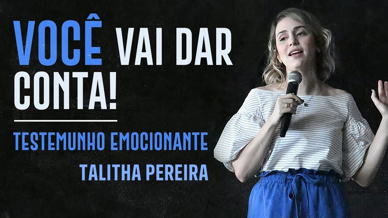 IMPOSSÍVEL NÃO CHORAR COM ESSE TESTEMUNHO FORTE 😭 Talitha Pereira