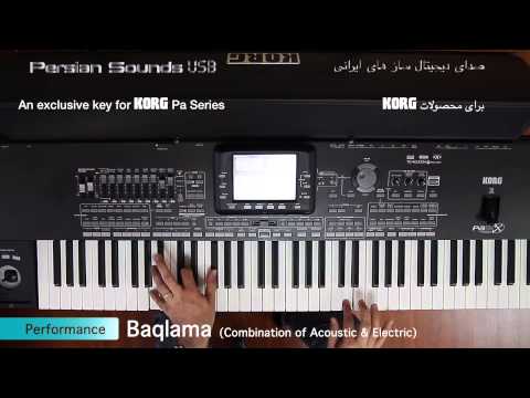 KORG Pa Persian Sounds USB - Baqlama