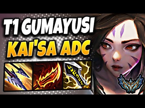 T1 Gumayusi Kaisa vs Senna [ ADC ] Patch 25.11 Korea Challenger