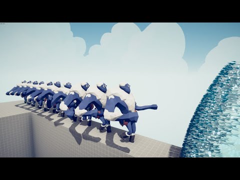 10 ICE GIANTS vs EVERY GOD ► Totally Accurate Battle Simulator TABS