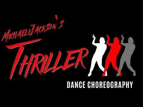 "THRILLER" Dance Choreography | Michael Jackson | Beginner Dance Tutorials THRILLER - PARTS 1 & 2