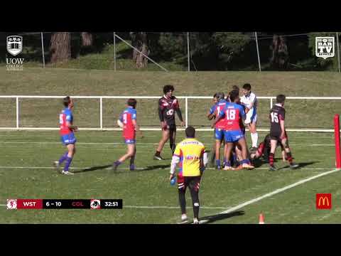 2019 IDRl Under 18s Round 11 Highlights - Western Suburbs vs Collegians