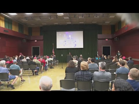 University president calls Charlie Kirk’s assassination disheartening at campus vigil