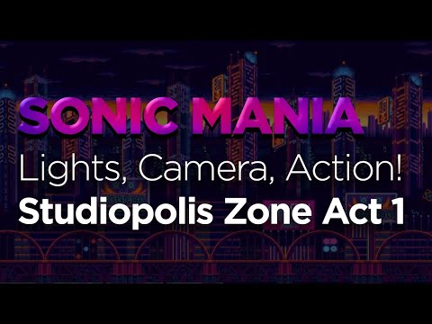 Lights, Camera, Action! Studiopolis Zone Act 1 - Sonic Mania (Cover)