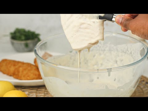 Light and Crispy Fish Batter Recipe