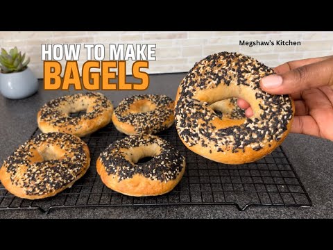How to Make Bagels | 30 Ways to Make Bread - Part 6 | Megshaw’s Kitchen