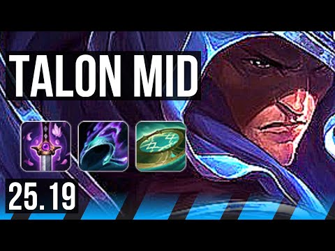 TALON vs IRELIA (MID) | 11 solo kills, 50k DMG | EUW Master | 25.19