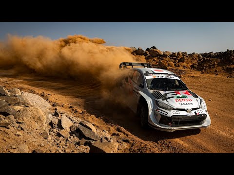 【WRCサウジアラビア Day3】悪夢か、希望か。トヨタ勢を襲うパンク地獄！勝田貴元が総合3位を死守、最終日へ望みを繋ぐ