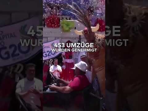 Video Thumbnail: KARNEVAL IN RIO: Berühmte Umzüge im Sambodrom starten | WELT #Short