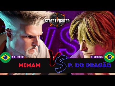 SF6 👊 MIMAM (Guile) vs PUNHO DO DRAGÃO (Ken) 👊 Replay Match - Street Fighter 6