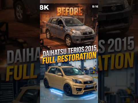Thumbnail for From Rust to Gold! Daihatsu Terios 2015 Full Car Restoration#cartransformation by Daihatsu Terios