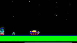 BBC Micro game Dune Rider