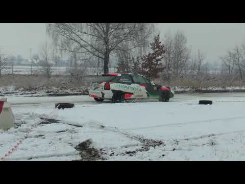 Zimowy Super Sprint Tychy 2018 - Kajetan Świder / Robert Bury - Honda Civic