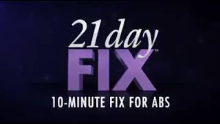 10 minute fix for abs - 21 day fix