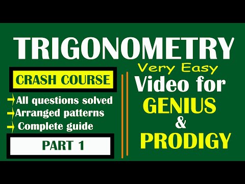 @Trigonometry 2079 New course(Part 1 ) || Trigonometry prove  (Crash Course) || I am Genius