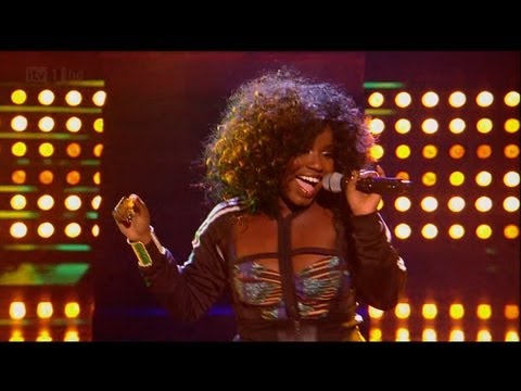 Misha B is guilty of loving Cyndi Lauper - The X Factor 2011 Live Show 8 - itv.com/xfactor