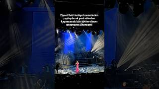 Ziynet Sali Harbiye Konserinde Sevilen Şarkılarından Ağlar Mıyım? Ağlamam'ı Seslendirdi #ziynetsali